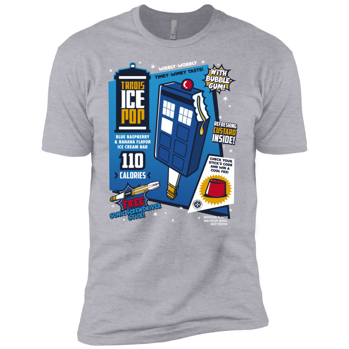 Tardis Ice Pop Men's Premium T-Shirt