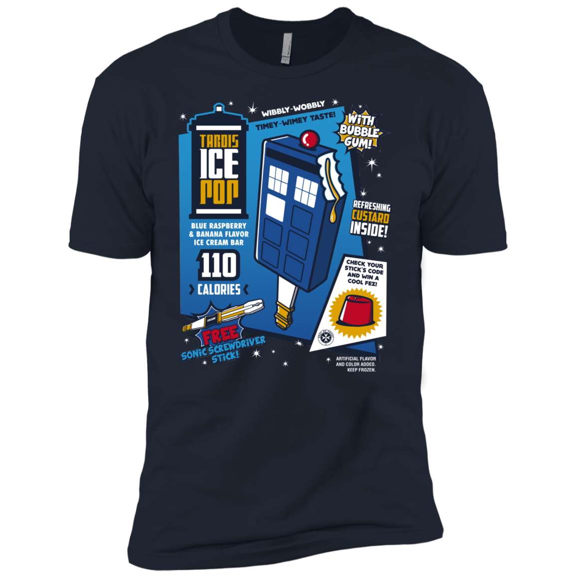 Tardis Ice Pop Men's Premium T-Shirt
