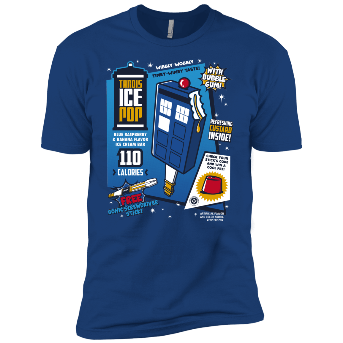 Tardis Ice Pop Men's Premium T-Shirt