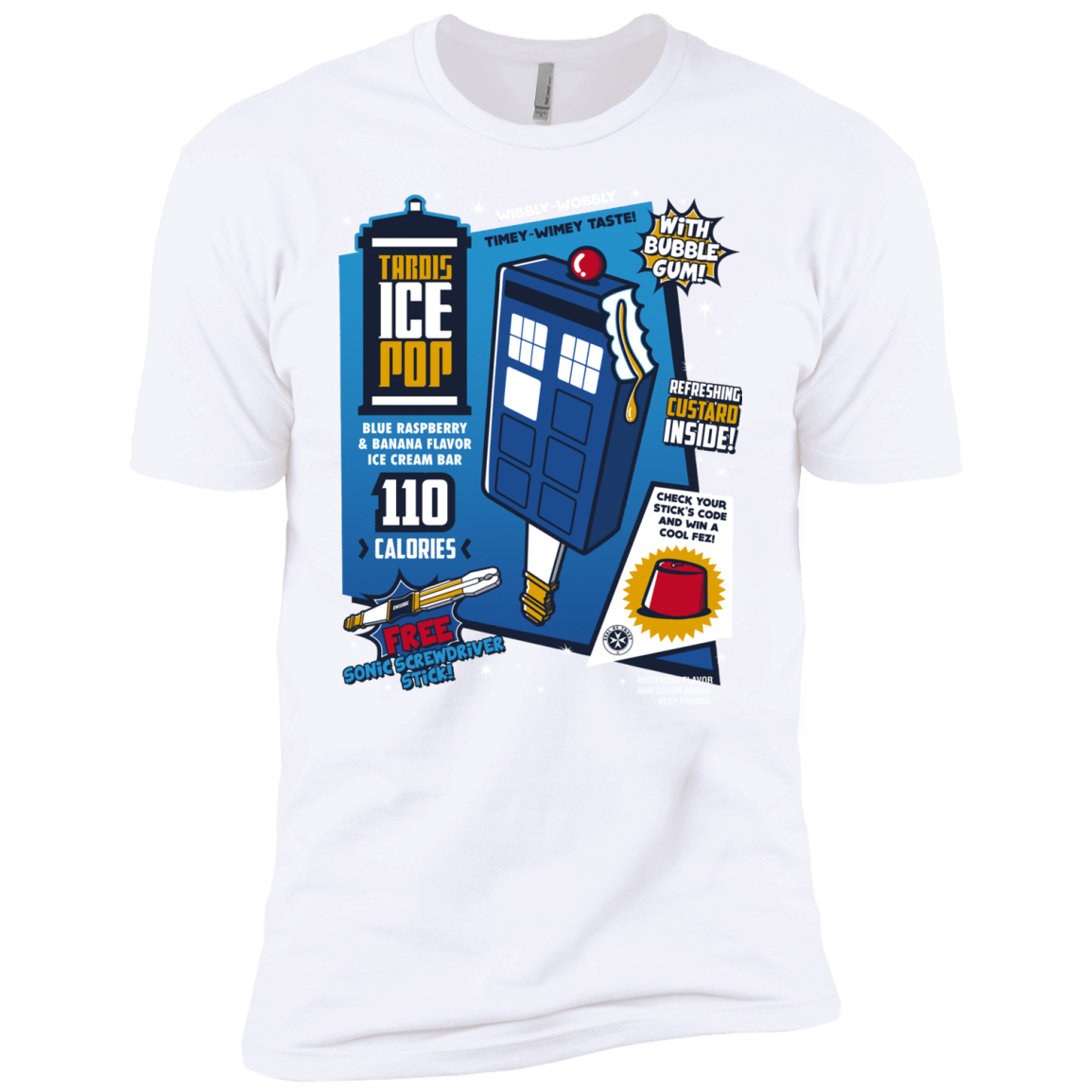 Tardis Ice Pop Men's Premium T-Shirt