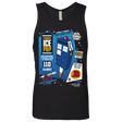 T-Shirts Black / S Tardis Ice Pop Men's Premium Tank Top