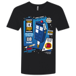 T-Shirts Black / X-Small Tardis Ice Pop Men's Premium V-Neck
