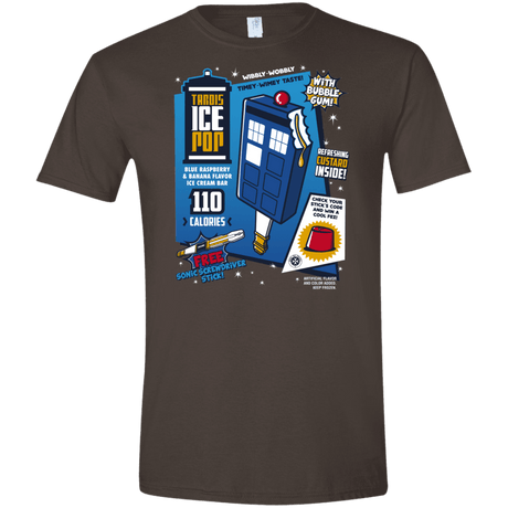 Tardis Ice Pop Men's Semi-Fitted Softstyle