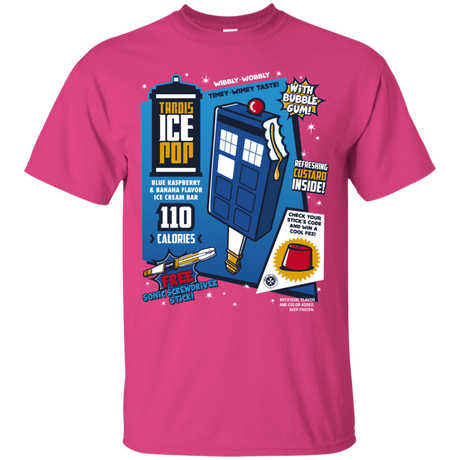 T-Shirts Heliconia / S Tardis Ice Pop T-Shirt