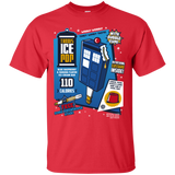 T-Shirts Red / S Tardis Ice Pop T-Shirt
