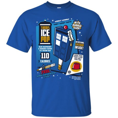 T-Shirts Royal / S Tardis Ice Pop T-Shirt