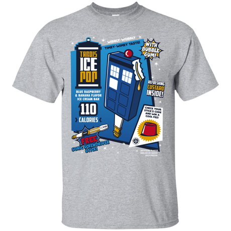 T-Shirts Sport Grey / S Tardis Ice Pop T-Shirt