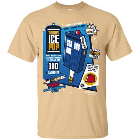 T-Shirts Vegas Gold / S Tardis Ice Pop T-Shirt