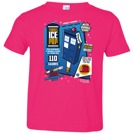 Tardis Ice Pop Toddler Premium T-Shirt