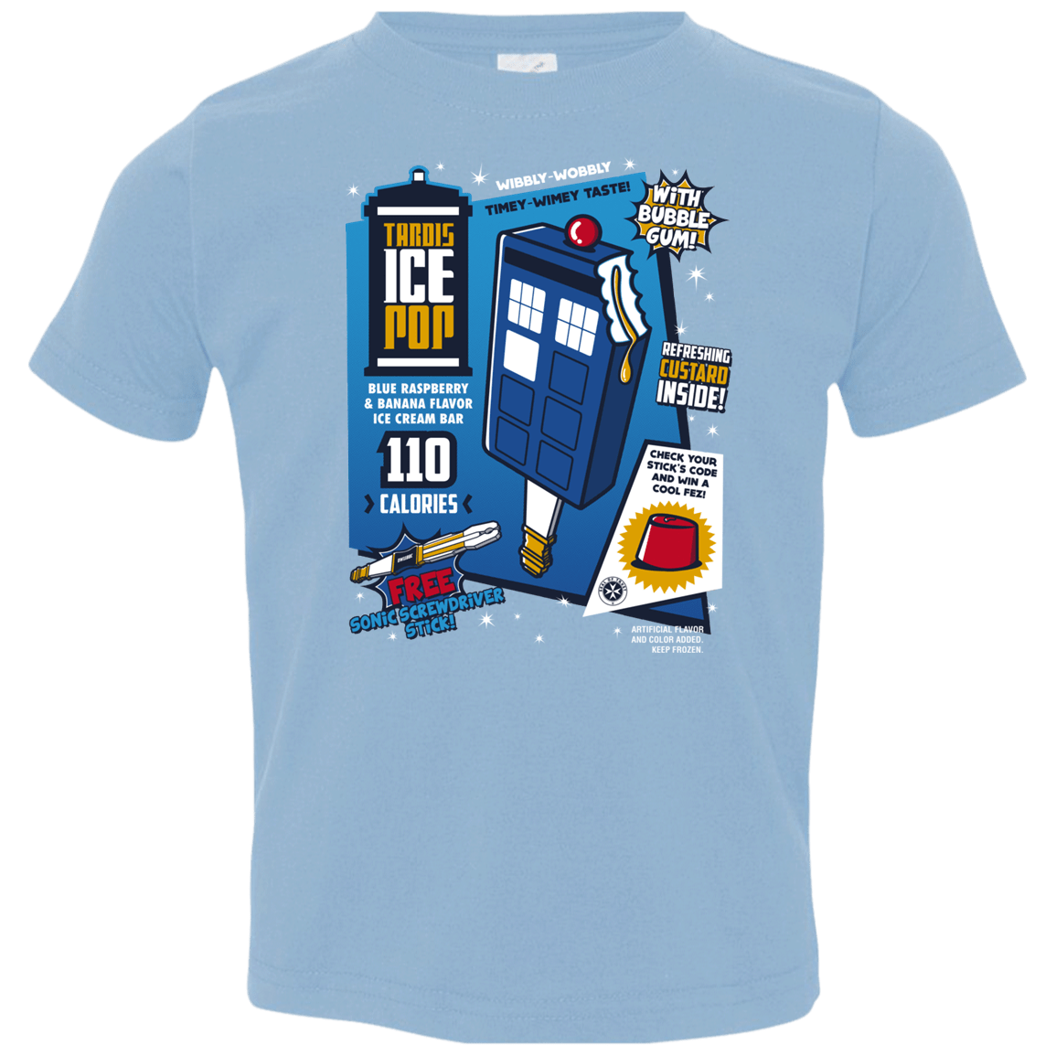 Tardis Ice Pop Toddler Premium T-Shirt