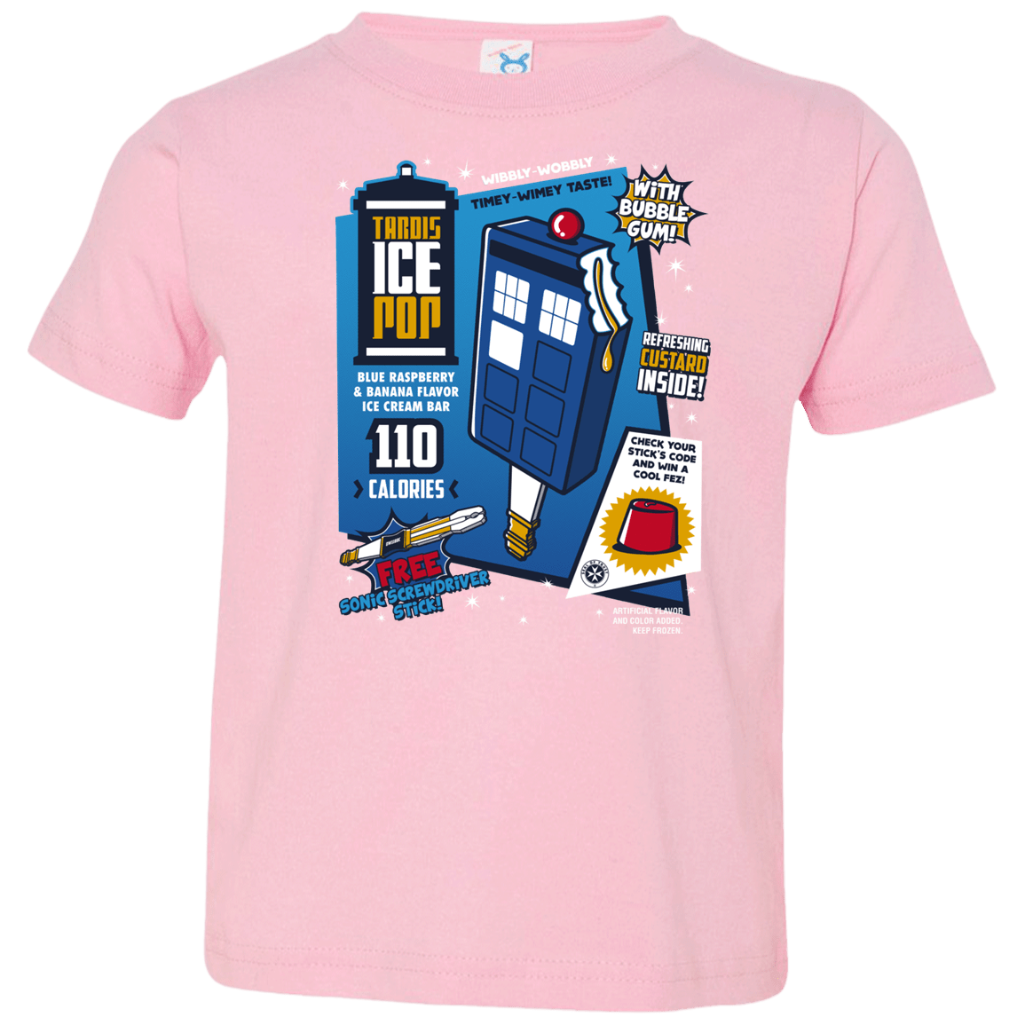 Tardis Ice Pop Toddler Premium T-Shirt