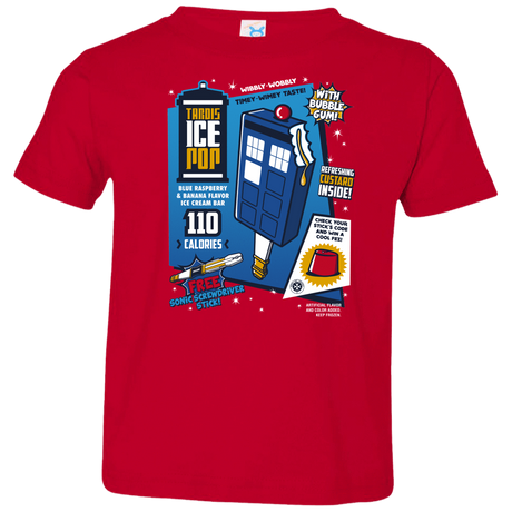 Tardis Ice Pop Toddler Premium T-Shirt