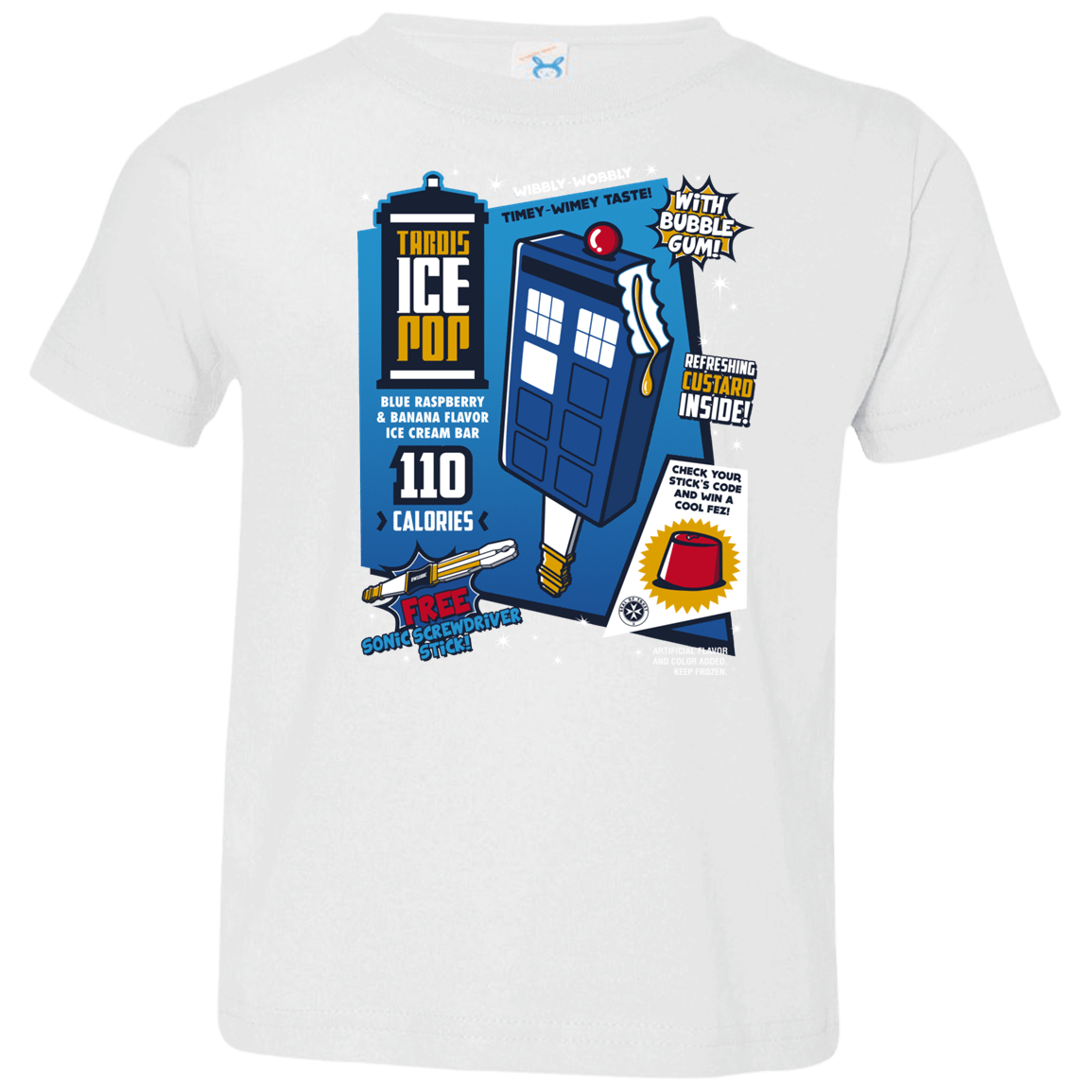 Tardis Ice Pop Toddler Premium T-Shirt