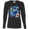 T-Shirts Black / S Tardis Ice Pop Women's Long Sleeve T-Shirt