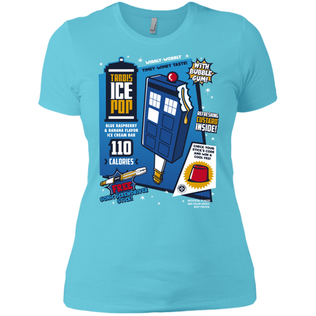 T-Shirts Cancun / X-Small Tardis Ice Pop Women's Premium T-Shirt