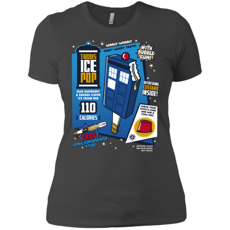 T-Shirts Heavy Metal / X-Small Tardis Ice Pop Women's Premium T-Shirt