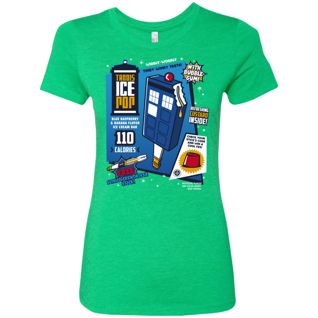 T-Shirts Envy / S Tardis Ice Pop Women's Triblend T-Shirt