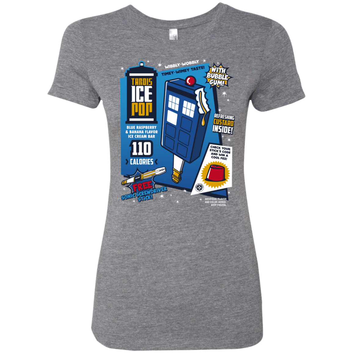 T-Shirts Premium Heather / S Tardis Ice Pop Women's Triblend T-Shirt