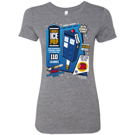 T-Shirts Premium Heather / S Tardis Ice Pop Women's Triblend T-Shirt