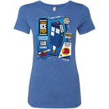 T-Shirts Vintage Royal / S Tardis Ice Pop Women's Triblend T-Shirt