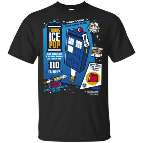 T-Shirts Black / YXS Tardis Ice Pop Youth T-Shirt