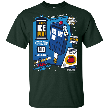 T-Shirts Forest / YXS Tardis Ice Pop Youth T-Shirt