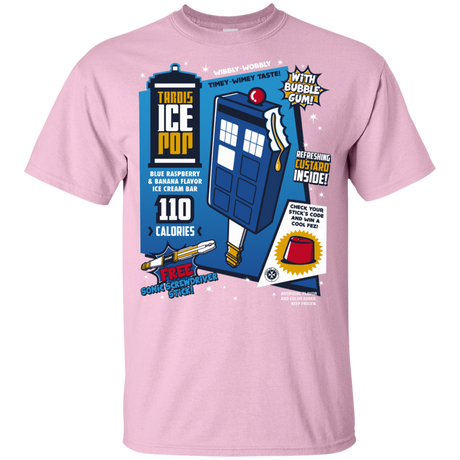 T-Shirts Light Pink / YXS Tardis Ice Pop Youth T-Shirt