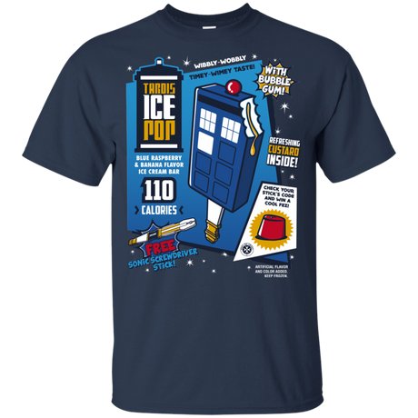 T-Shirts Navy / YXS Tardis Ice Pop Youth T-Shirt