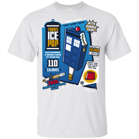 T-Shirts White / YXS Tardis Ice Pop Youth T-Shirt