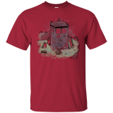 T-Shirts Cardinal / S Tardis in Jedi Island T-Shirt