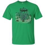 T-Shirts Irish Green / S Tardis in Jedi Island T-Shirt
