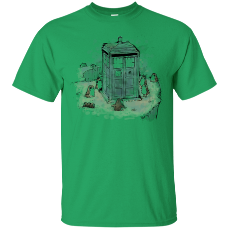 T-Shirts Irish Green / S Tardis in Jedi Island T-Shirt