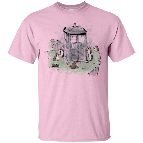 T-Shirts Light Pink / S Tardis in Jedi Island T-Shirt
