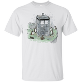 T-Shirts White / S Tardis in Jedi Island T-Shirt