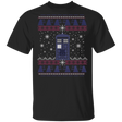 T-Shirts Black / YXS Tardis in the Snow Youth T-Shirt