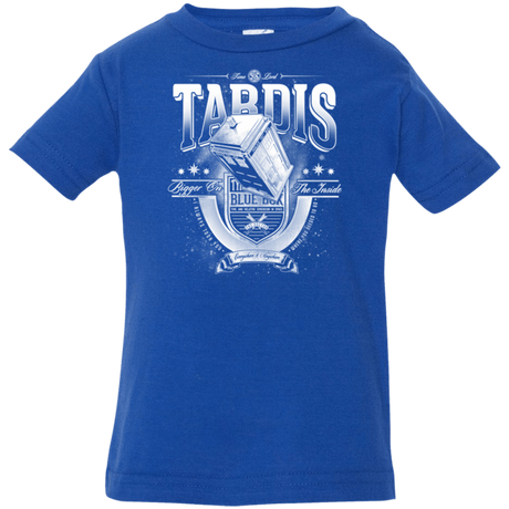 T-Shirts Royal / 6 Months Tardis Infant Premium T-Shirt