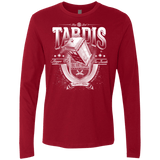 T-Shirts Cardinal / Small Tardis Men's Premium Long Sleeve