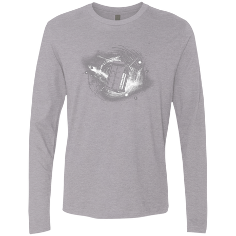 T-Shirts Heather Grey / Small Tardis Men's Premium Long Sleeve