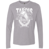 T-Shirts Heather Grey / Small Tardis Men's Premium Long Sleeve