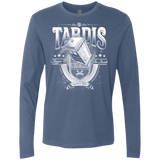 T-Shirts Indigo / Small Tardis Men's Premium Long Sleeve