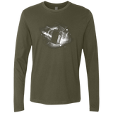 T-Shirts Military Green / Small Tardis Men's Premium Long Sleeve