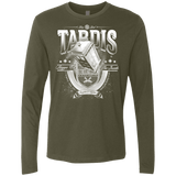 T-Shirts Military Green / Small Tardis Men's Premium Long Sleeve