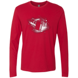T-Shirts Red / Small Tardis Men's Premium Long Sleeve