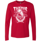 T-Shirts Red / Small Tardis Men's Premium Long Sleeve