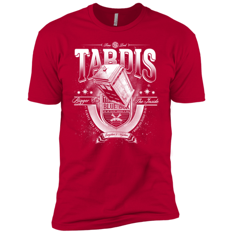 T-Shirts Red / X-Small Tardis Men's Premium T-Shirt