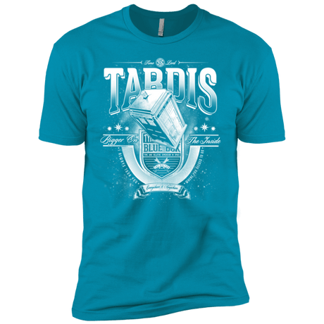 T-Shirts Turquoise / X-Small Tardis Men's Premium T-Shirt