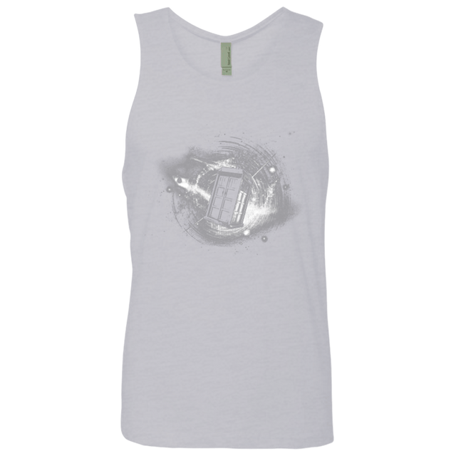 T-Shirts Heather Grey / Small Tardis Men's Premium Tank Top
