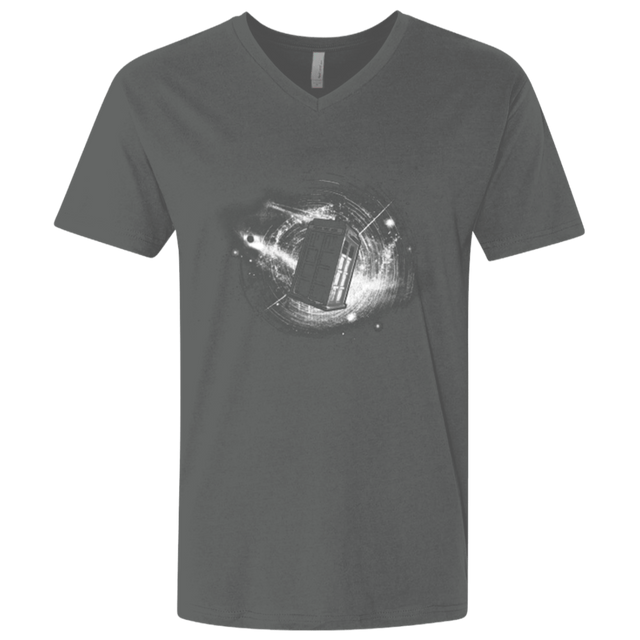 T-Shirts Heavy Metal / X-Small Tardis Men's Premium V-Neck