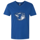 T-Shirts Royal / X-Small Tardis Men's Premium V-Neck