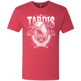 T-Shirts Vintage Red / Small Tardis Men's Triblend T-Shirt